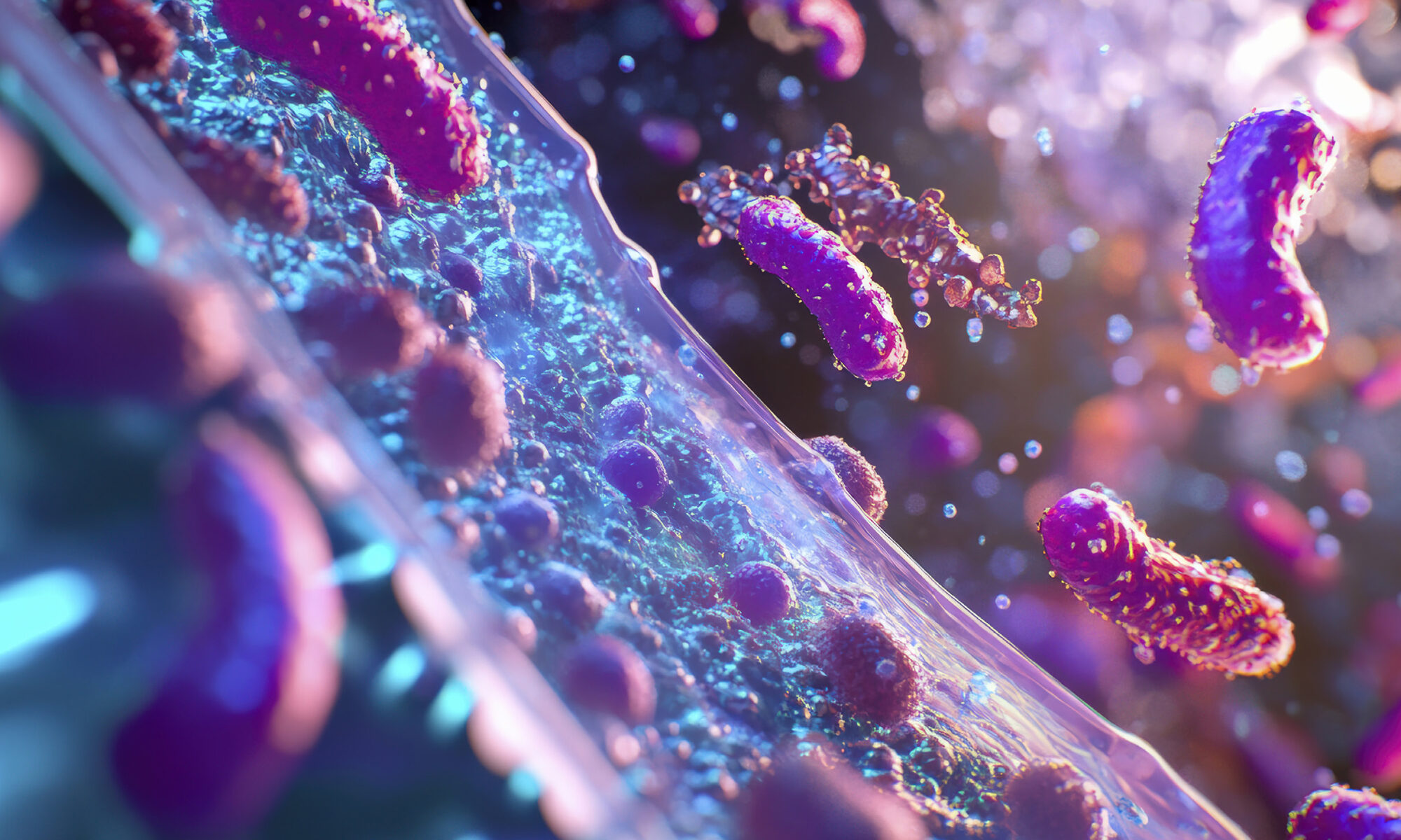 world of gut microbes
